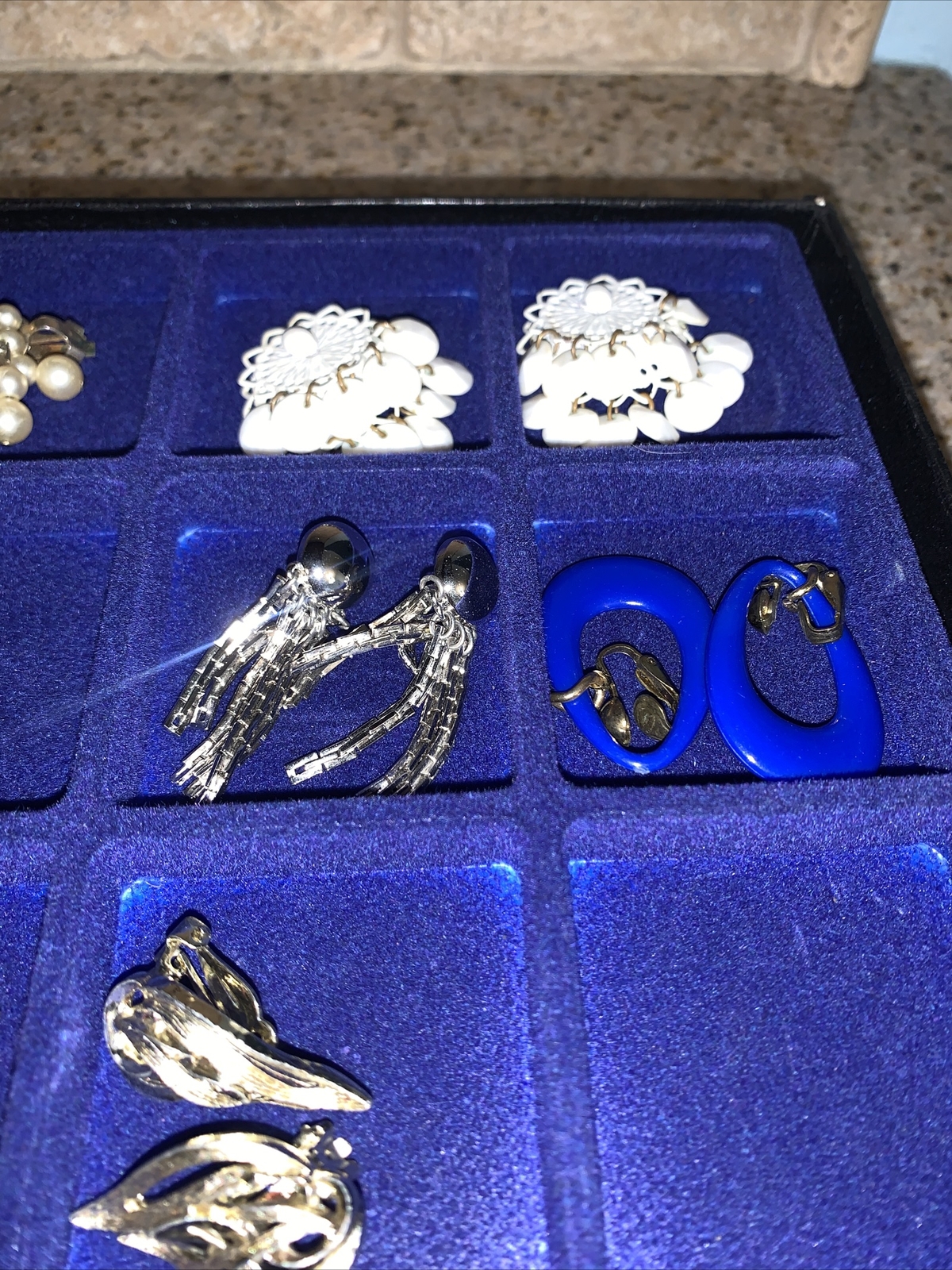 VINTAGE Estate lot CLIP ON Earrings 1950’s through 1980’s LOT OF 27 #m9
