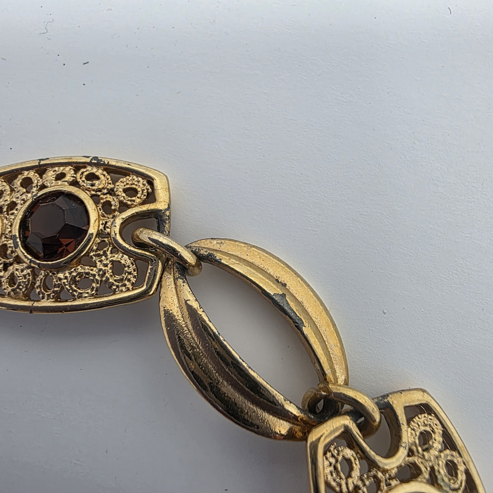 Vintage Sarah Coventry Jewelry Lot 3 Gold‑Tone Brooch/Pin, Bracelet Ring Signee
