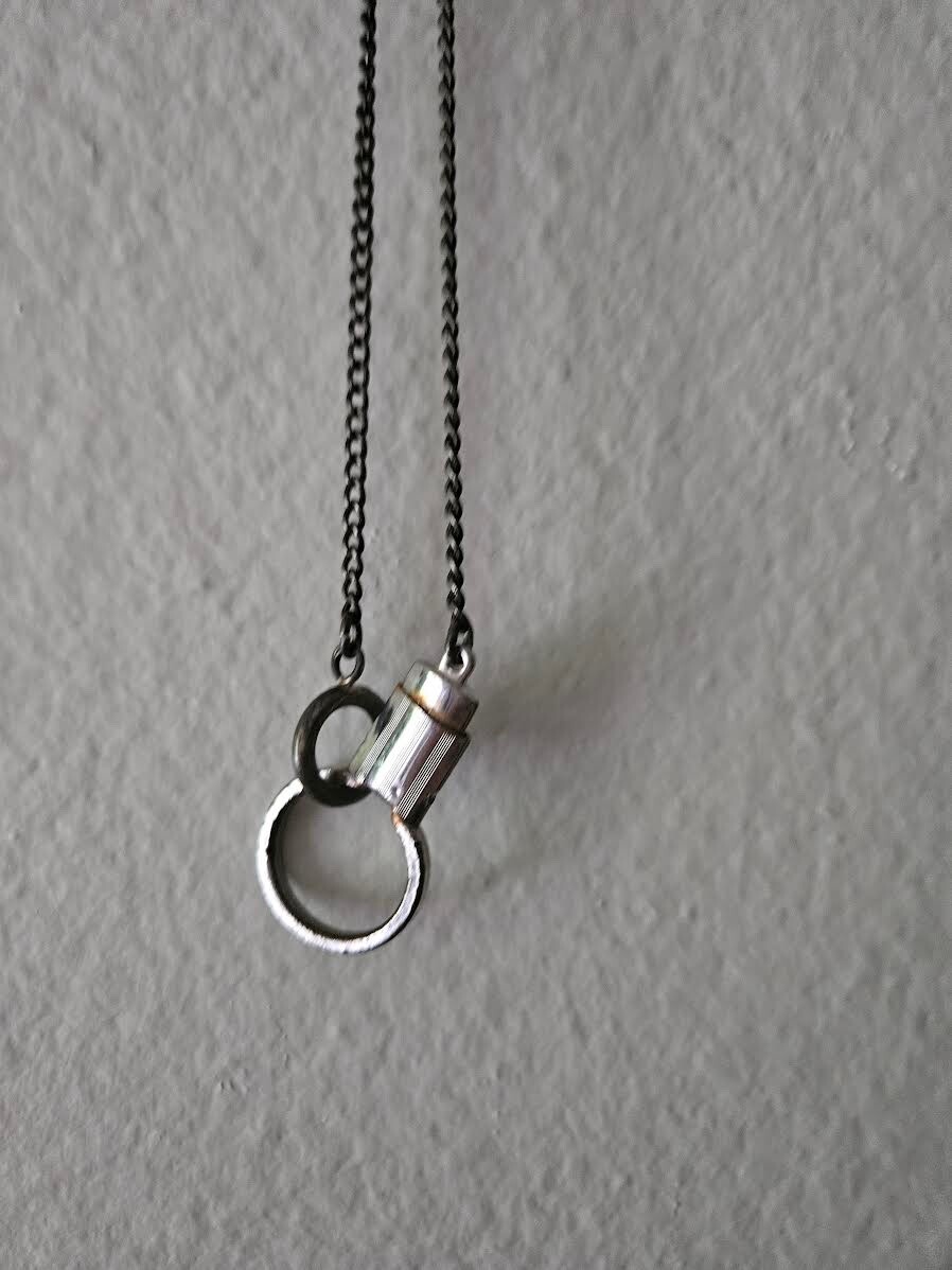 Hickok USA Chain Necklace with Clasp Open-and-Close Hook Clasp