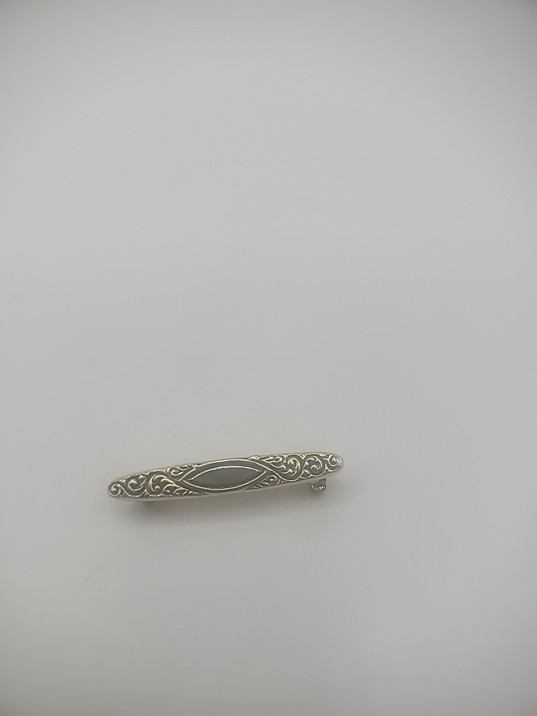 Vintage Gold Tone Bar Brooch Pin Small Dainty Jewelry Costume