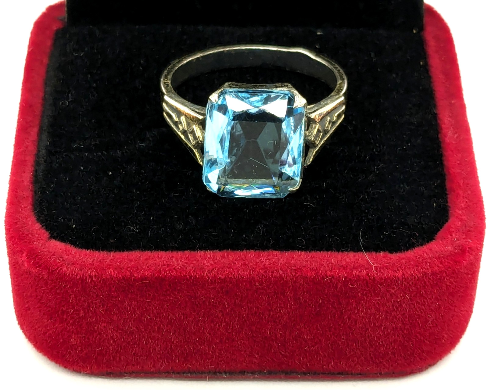 Vintage Luxury Soviet RING Silver⭐875 stamp Star USSR-size: 8US (18.5mm) UA #100