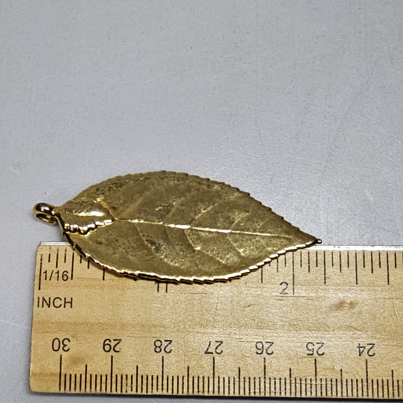 Vintage Gold Dipped Leaf Pendants Set Nature Lover Gift Botanical Flora