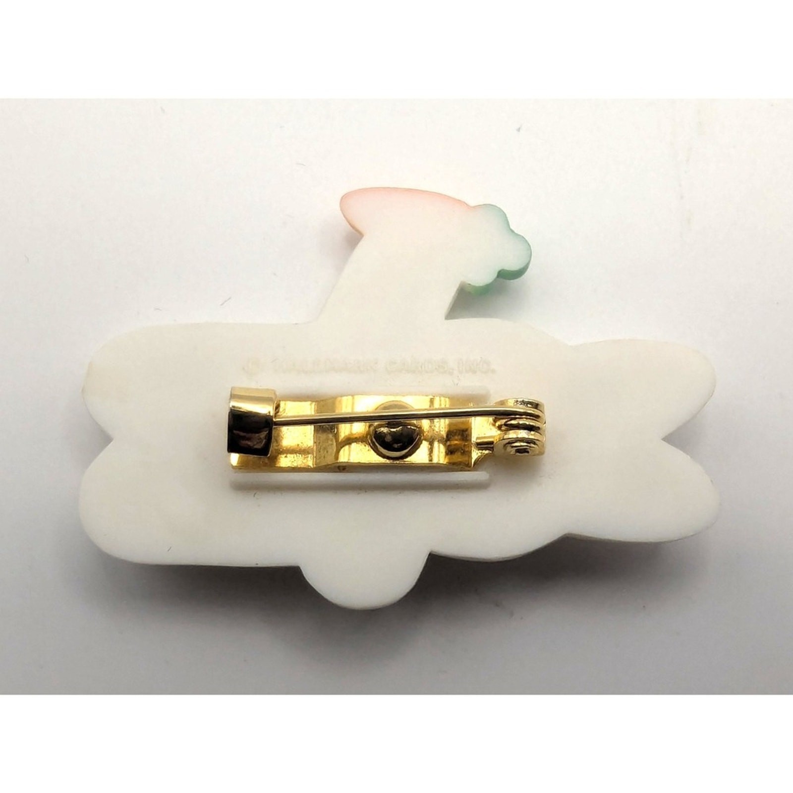 Vintage Easter Bunny 1950’s Bunny & Chick Brooch Hallmark Pins 1980s 3pc Lot