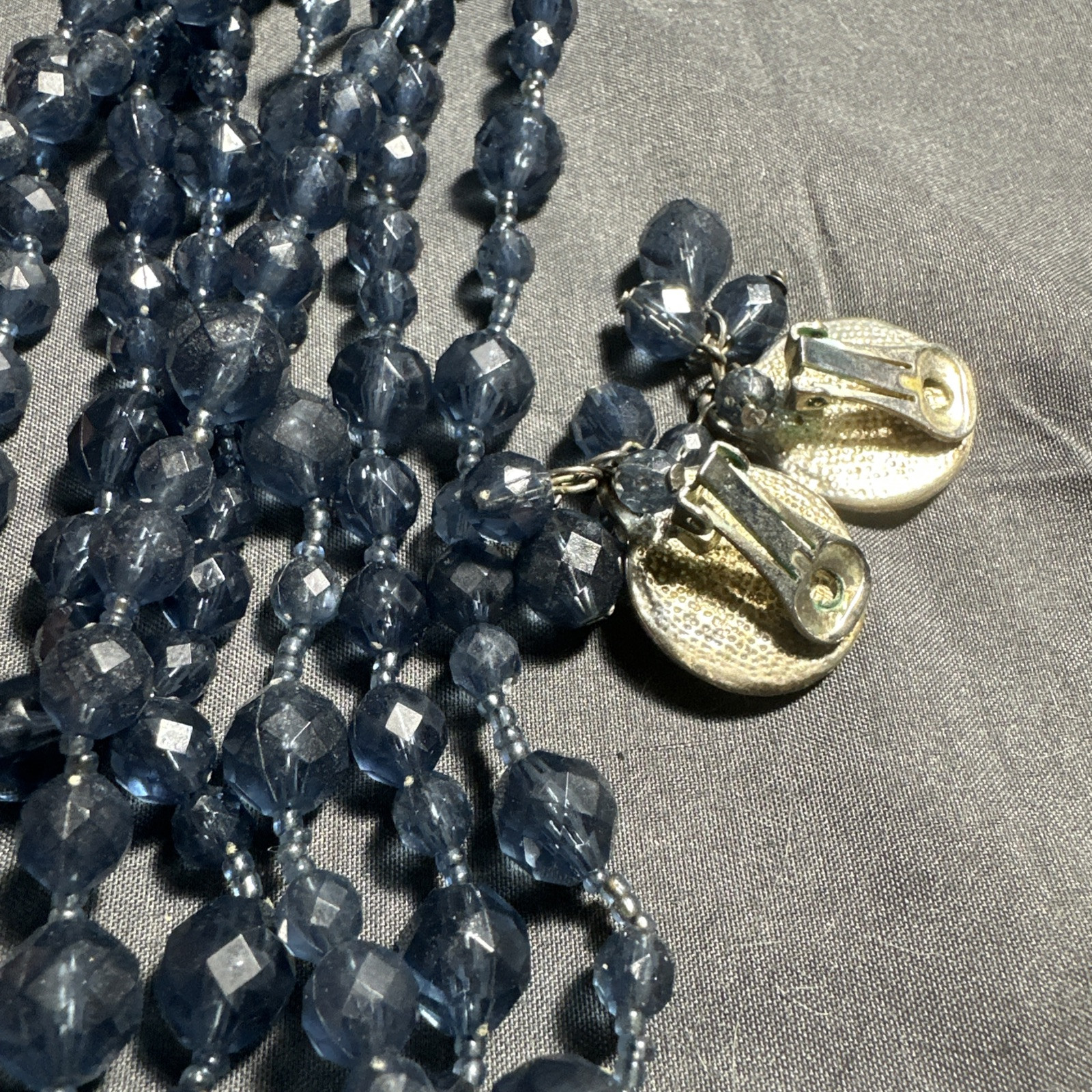Vintage To Modern Clip Earrings And Necklace Sets