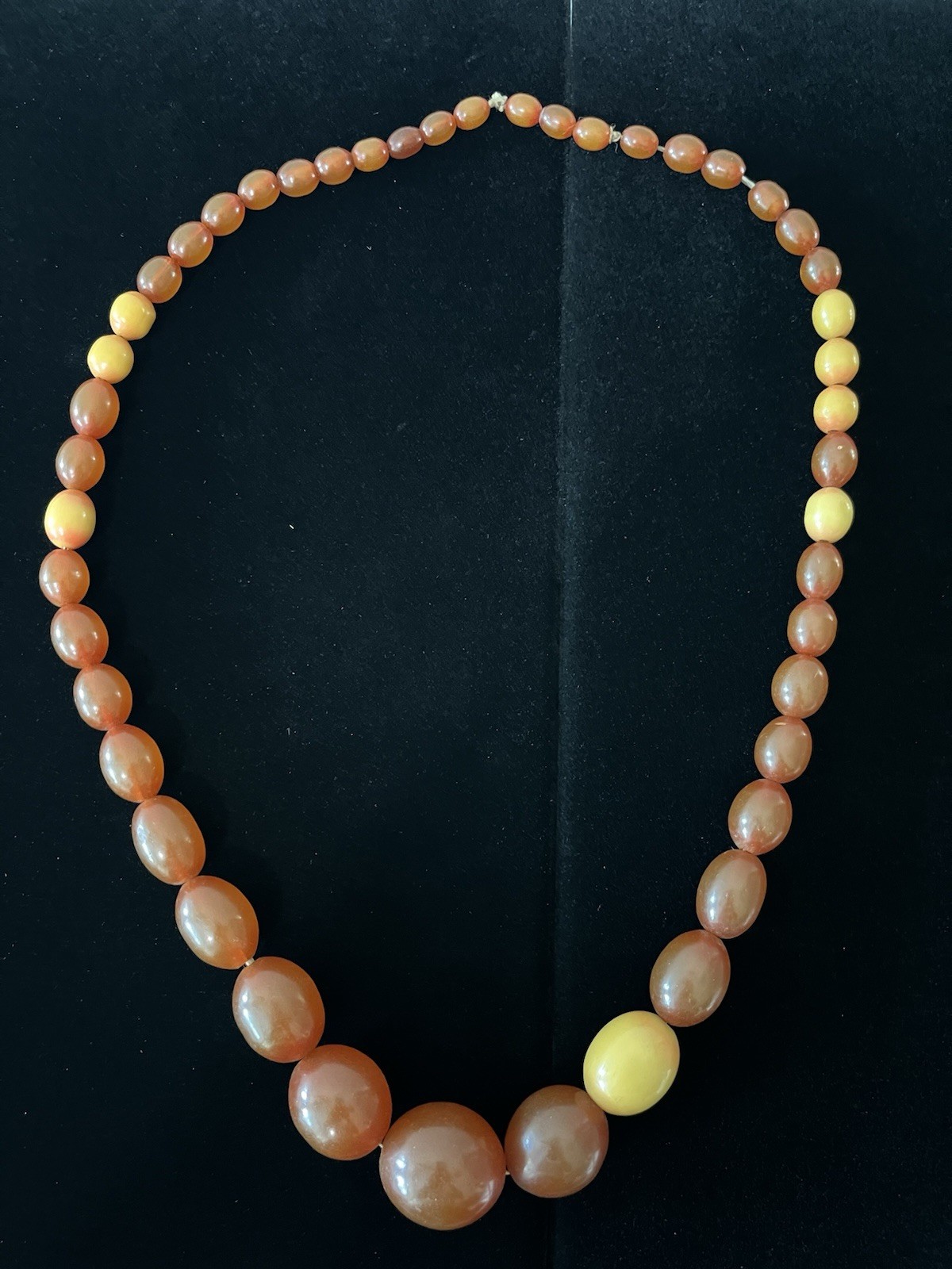 Vintage Estate 1970s Beaded Statement Necklace