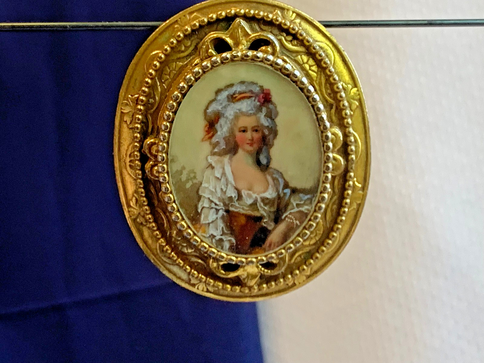 Vtg Original by Robert Pin / Pendant Combo Costume Jewelry Portrait Brooch