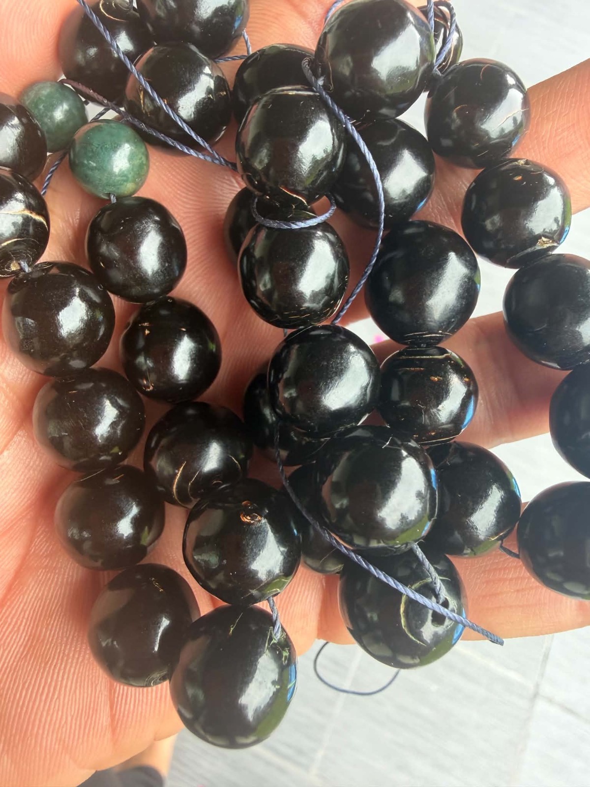 black coral necklace vintage