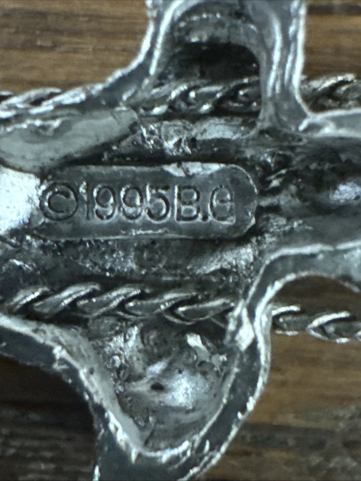 Vtg Charm TEXAS Western CACTUS OIL WELL HORSE SILVER Tone Slide Bracelet TOFA