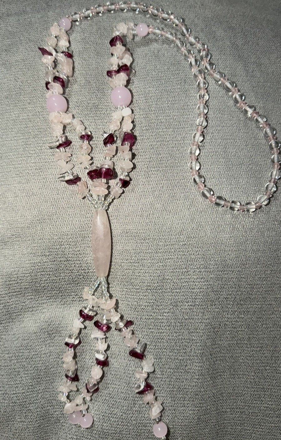 VTG Costume Jewelry Lot! Acrylic, Rhinestone, Stainless Steel, Rose Quartz +more