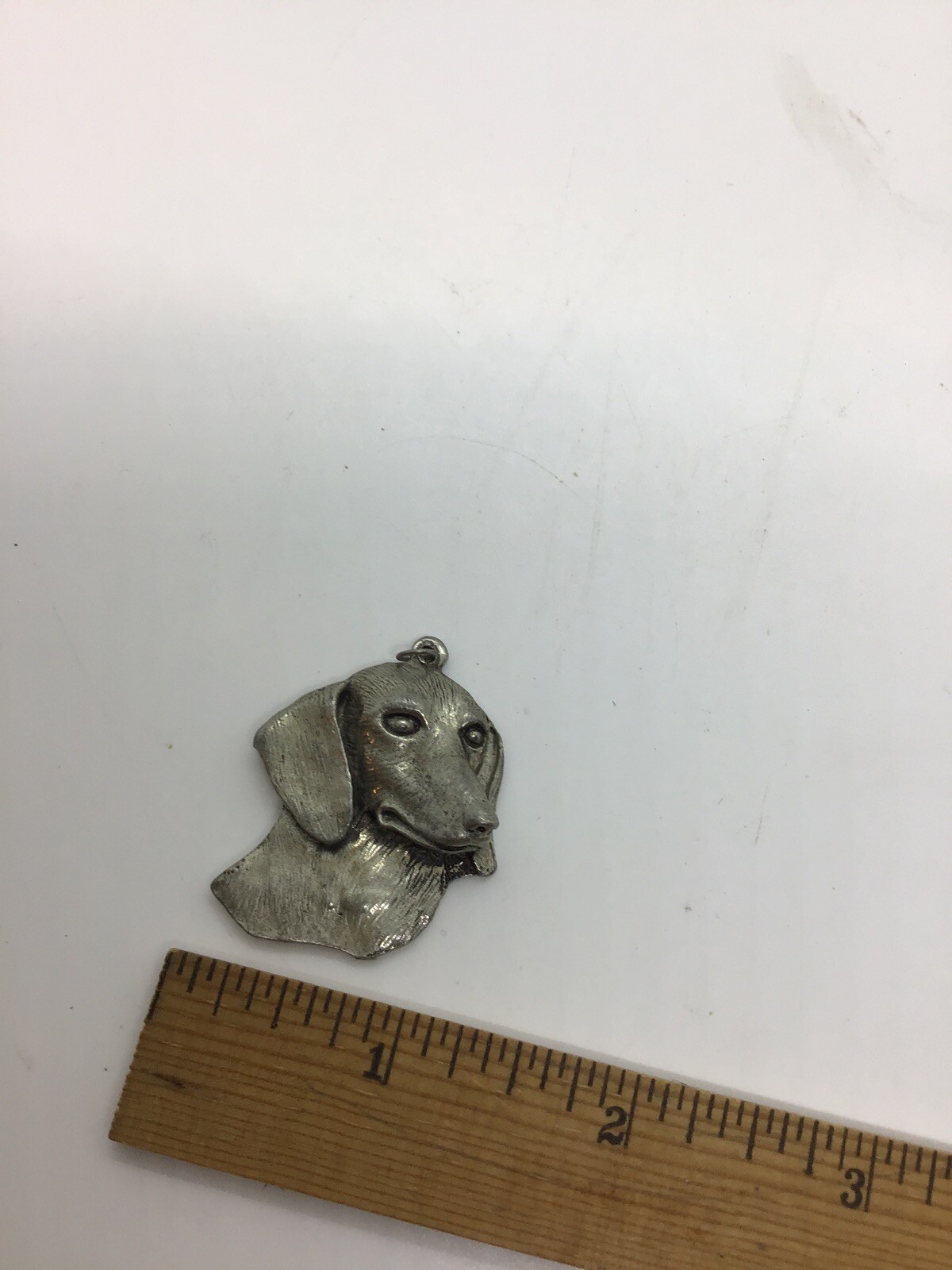 Pewter Dog Pendant – 1 1/4” X 1 1/2”