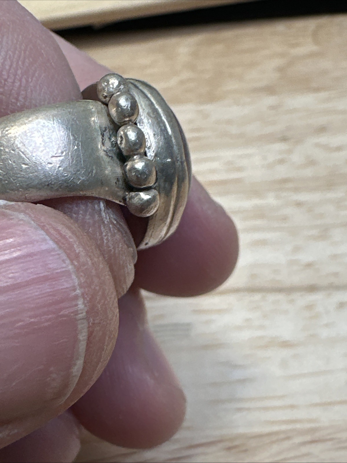 Early 1939-40 William Spratling Size 6.5 980 Silver Amethyst Ring Vintage Taxco