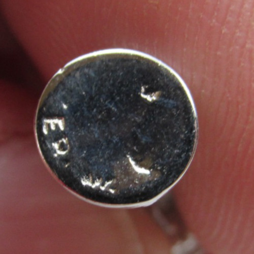 Vintage Sterling Silver Charm for Bracelet Seattle Space Needle TOP SPINS
