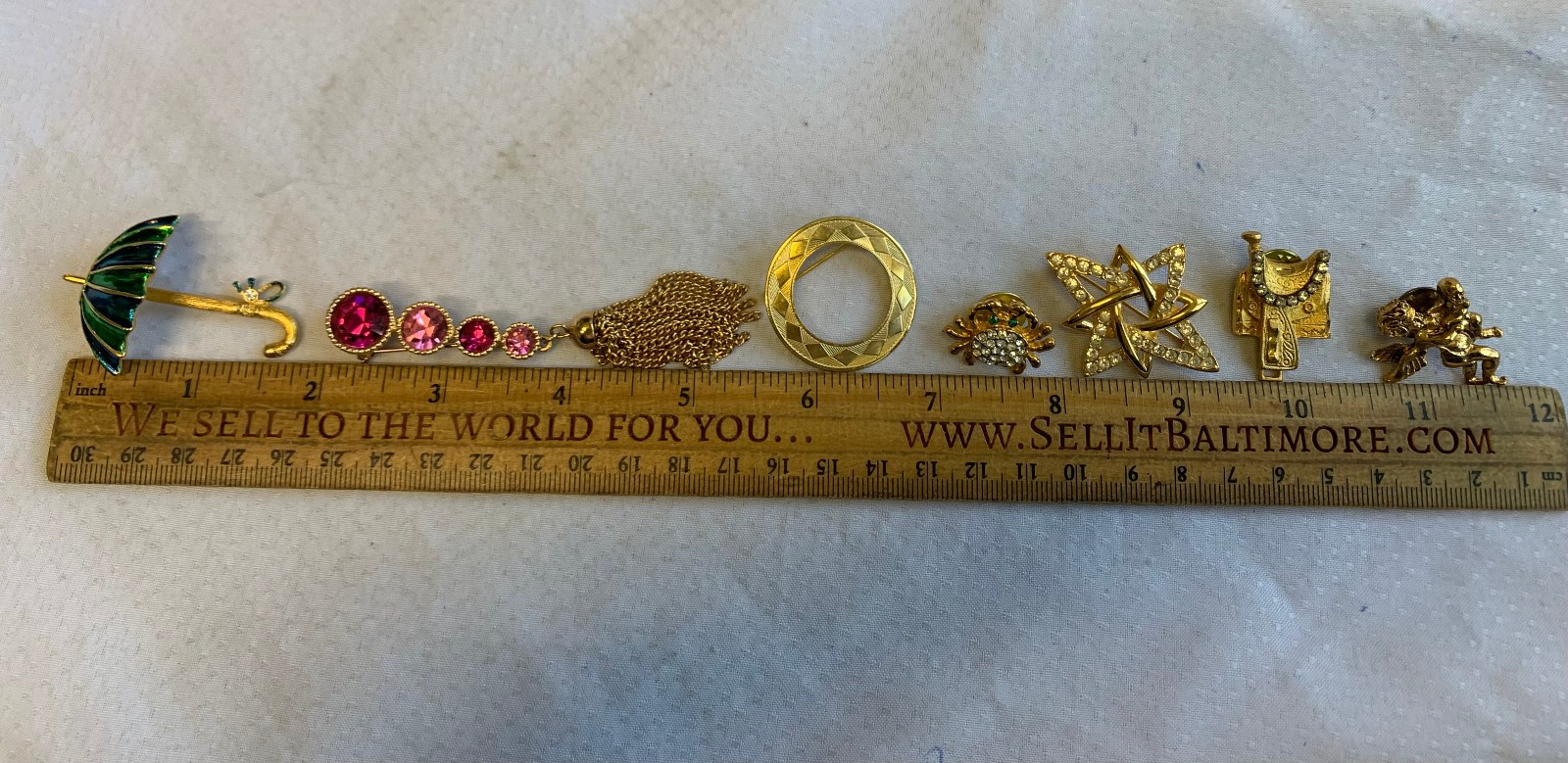 Vtg Brooch Lot Premier Designs Monet Avon Gerry’s Scatter Pins Fashion Jewelry