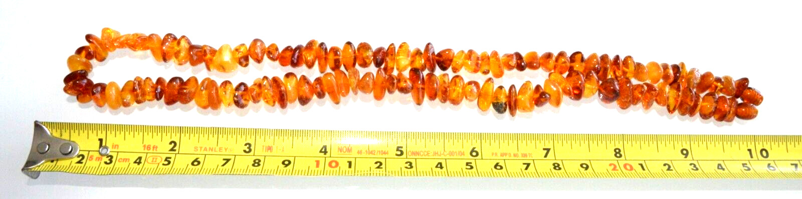 ✅52cm = 25gr RUSSIAN SOVIET BALTIC AMBER BEAD NECKLACE 琥珀 BRACELET STONE PENDANT