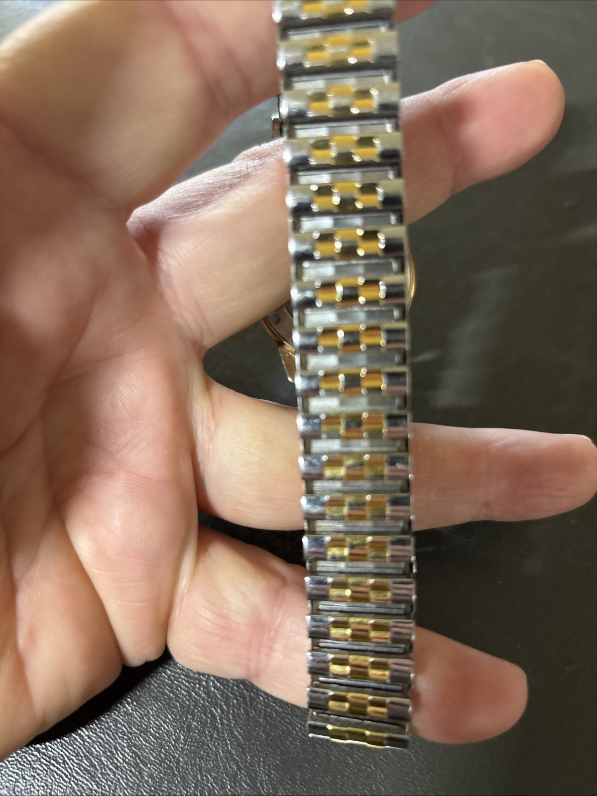 VINTAGE Waltham 25 Self Winding 10k Gold Filled Bezel/Red Second Hand READ DES