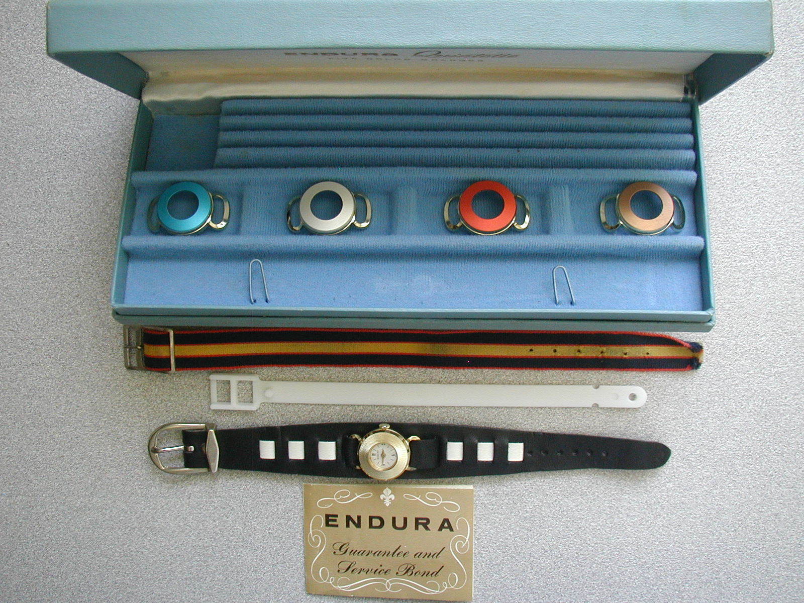 Vintage Endura Quintette Ladies Swiss Watch Set