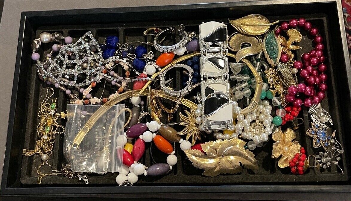 CHOOSE YOUR LOT JEWELRY VINTAGE MCM ESTATE RHINESTONE $1 AND UP 10% OFF MORE