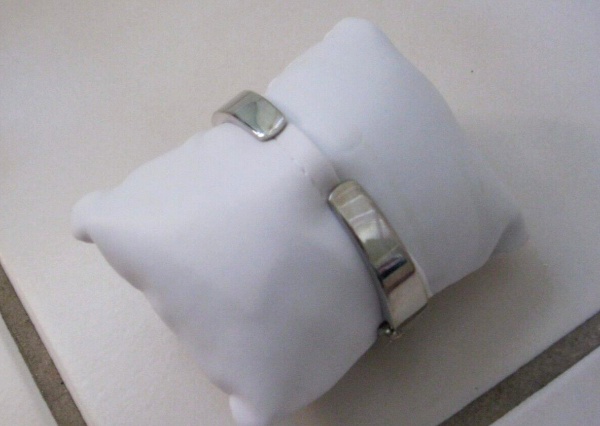 CATO Filigree Hearts Silver & Gold Tone Cuff Open Bracelet Spring Hinge Ends