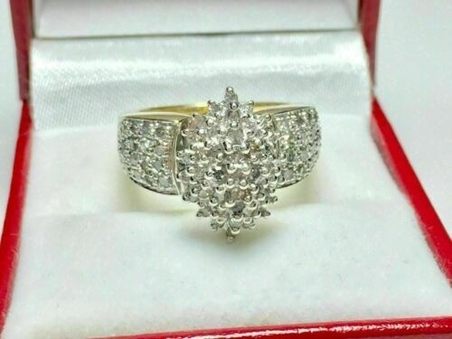 3.20 Ct White Diamond Art Deco Vintage Engagement Ring 14K Yellow Gold FN