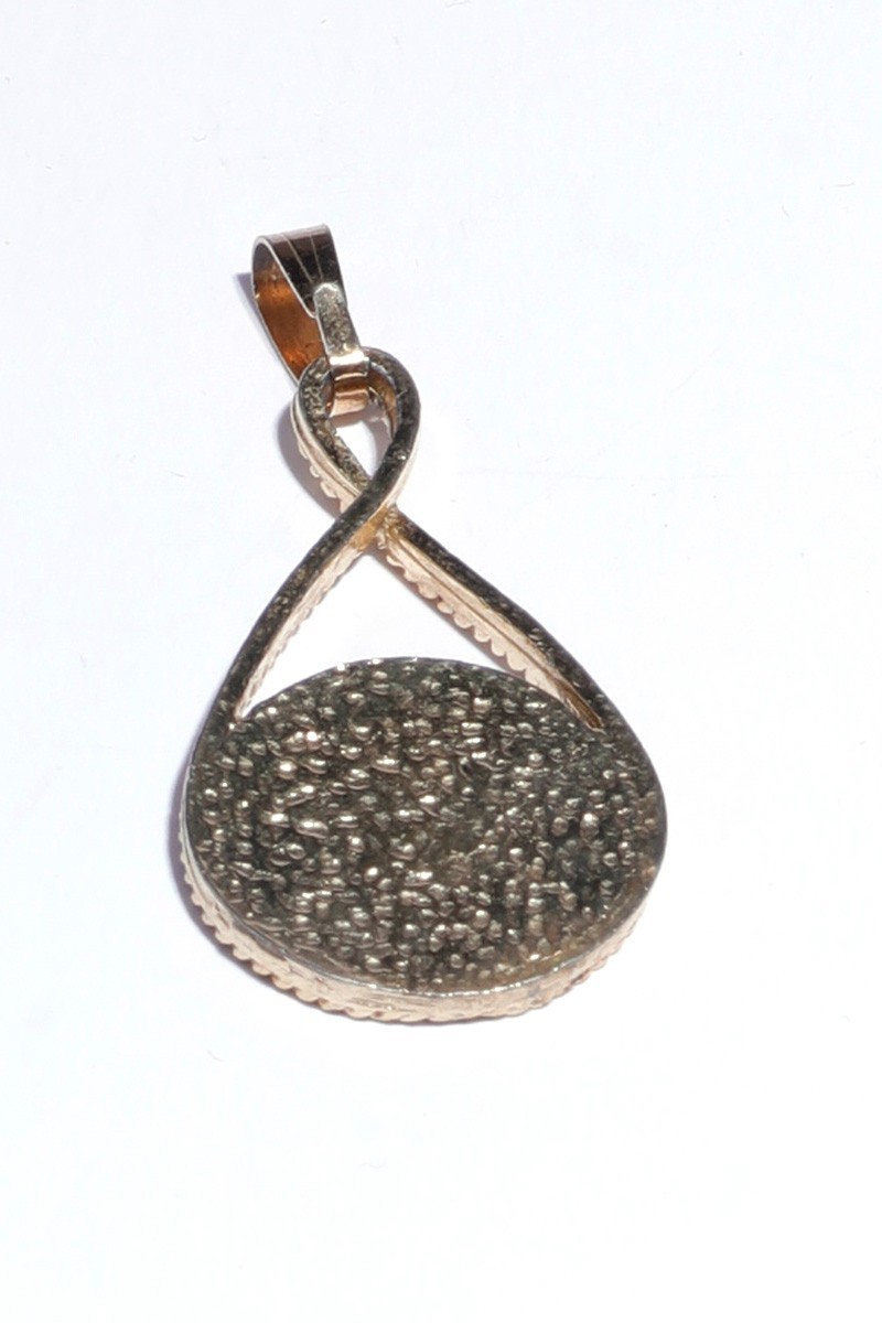 1929 Buffalo Nickel on gold-tone pendant