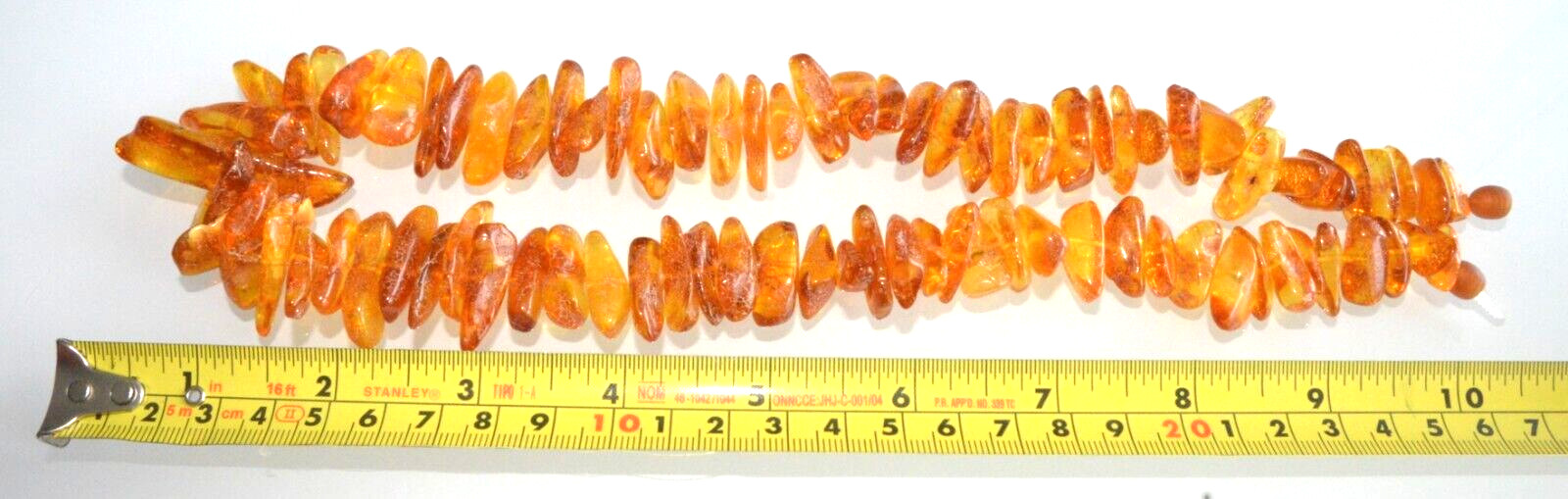 72gr RUSSIAN SOVIET BALTIC AMBER BEAD NECKLACE 琥珀 BRACELET STONE PENDANT EARRING