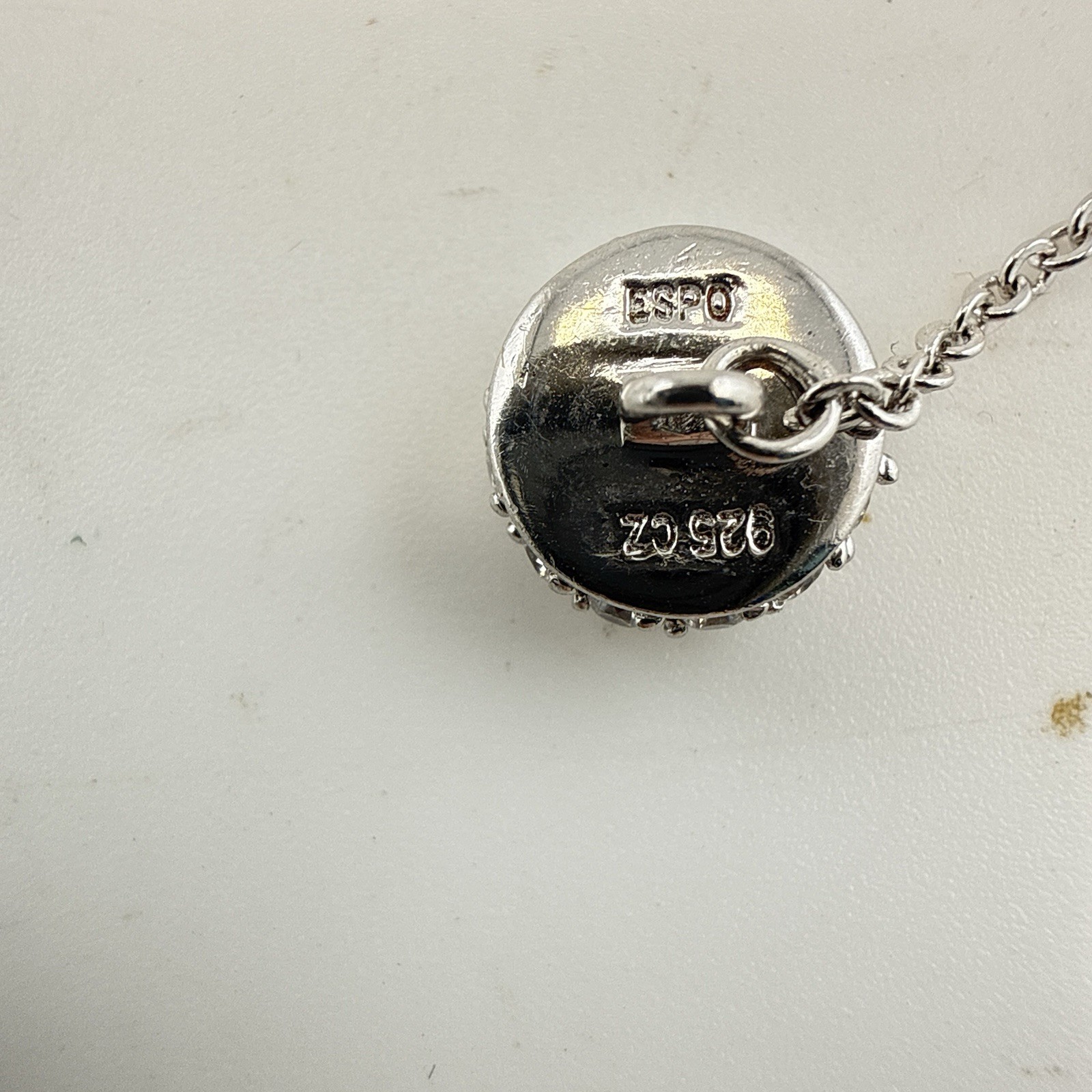 Joseph Esposito Necklace Art Deco Sterling Silver Magnetic Interchangeable 925