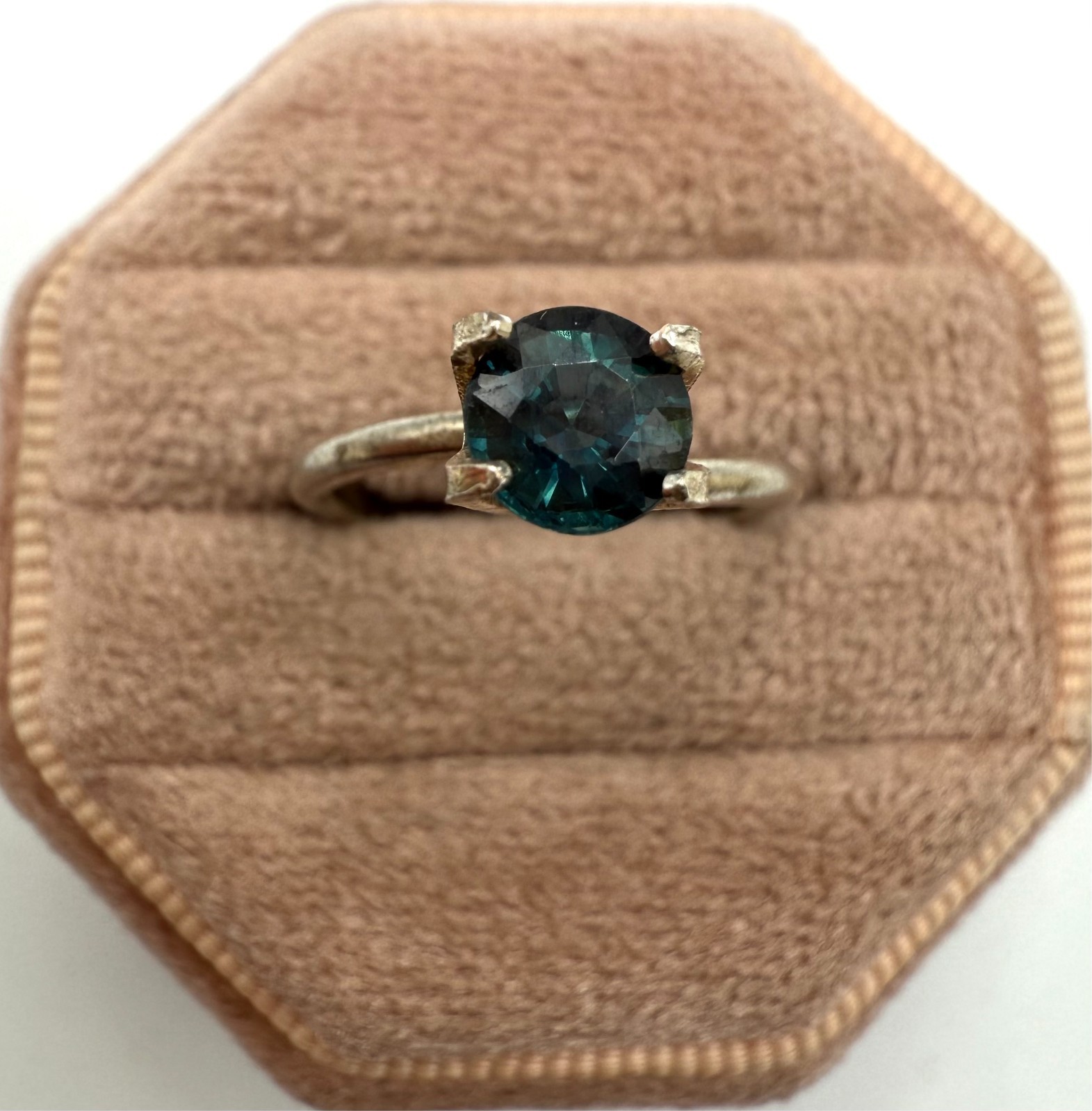 .70ct Round Cut Loose Green Sapphire 5.3mm