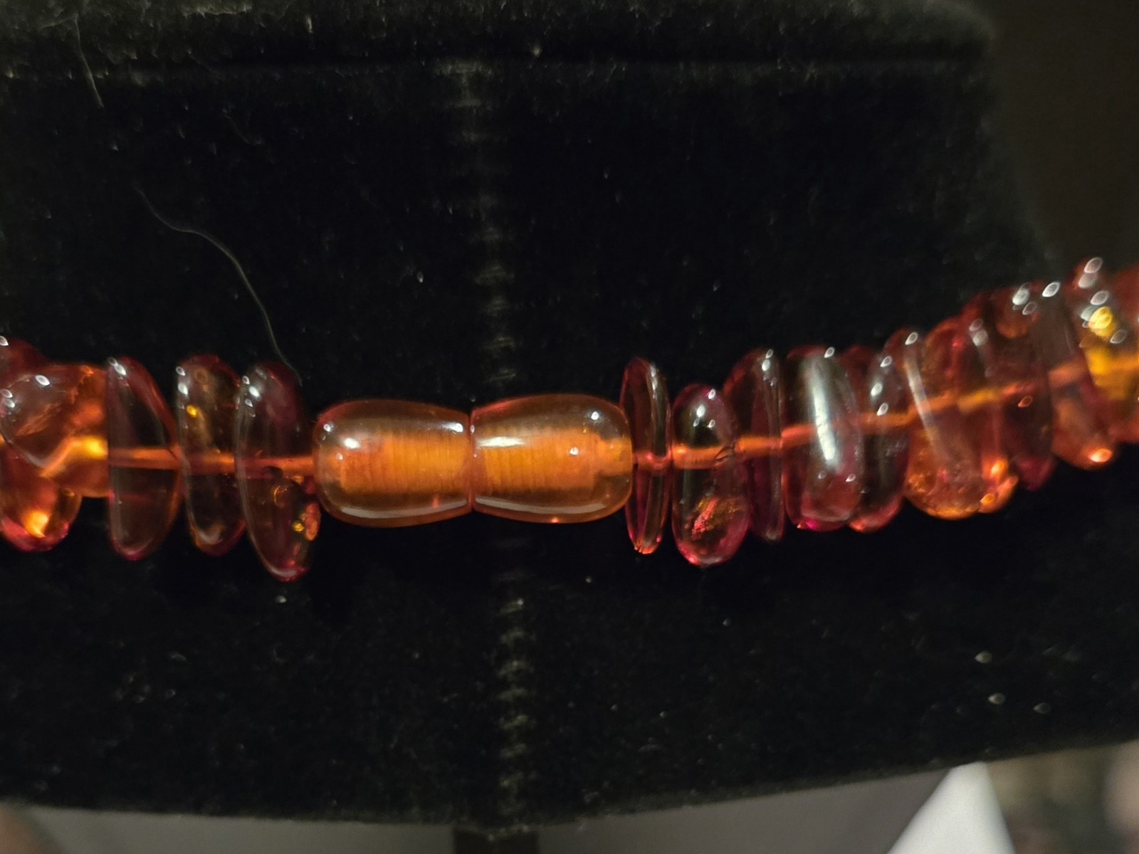 Stunning Vintage Genuine Natural Baltic Honey Cognac Amber Necklace 76 Grams