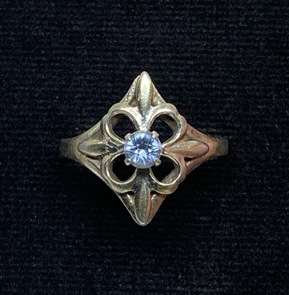 Rings Silver 875 Size 10 . Weight 3.03 g. Soviet Vintage Jewelry USSR