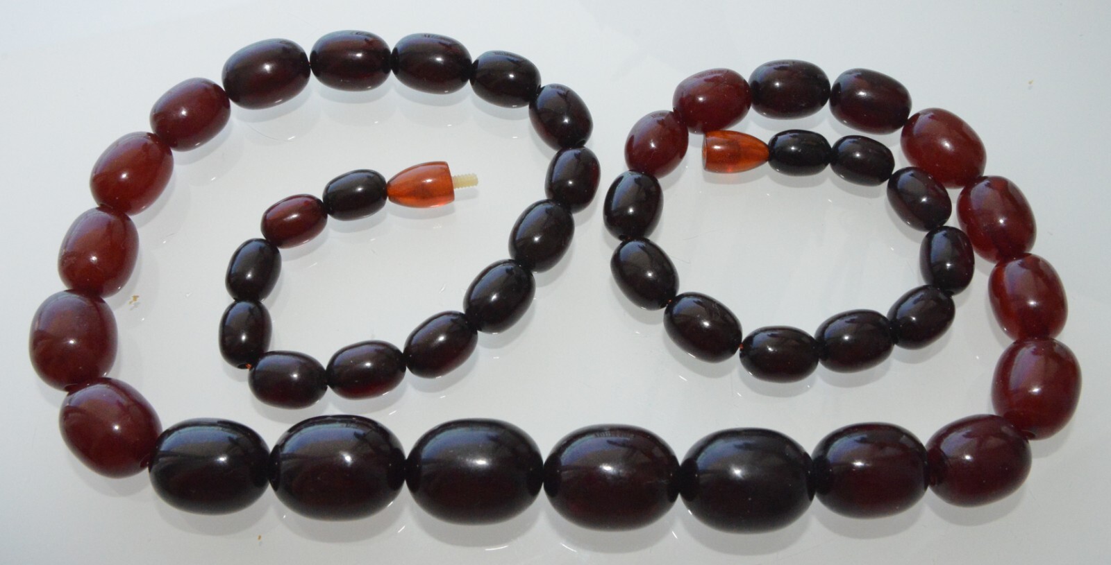 ✅80cm =102gr RUSSIAN SOVIET BALTIC AMBER BEAD NECKLACE 琥珀 BRACELET STONE PENDANT