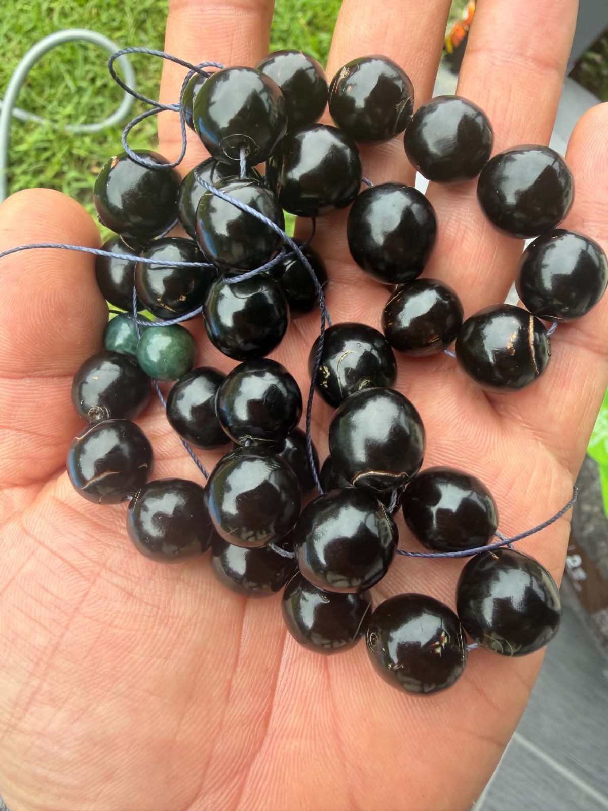 black coral necklace vintage