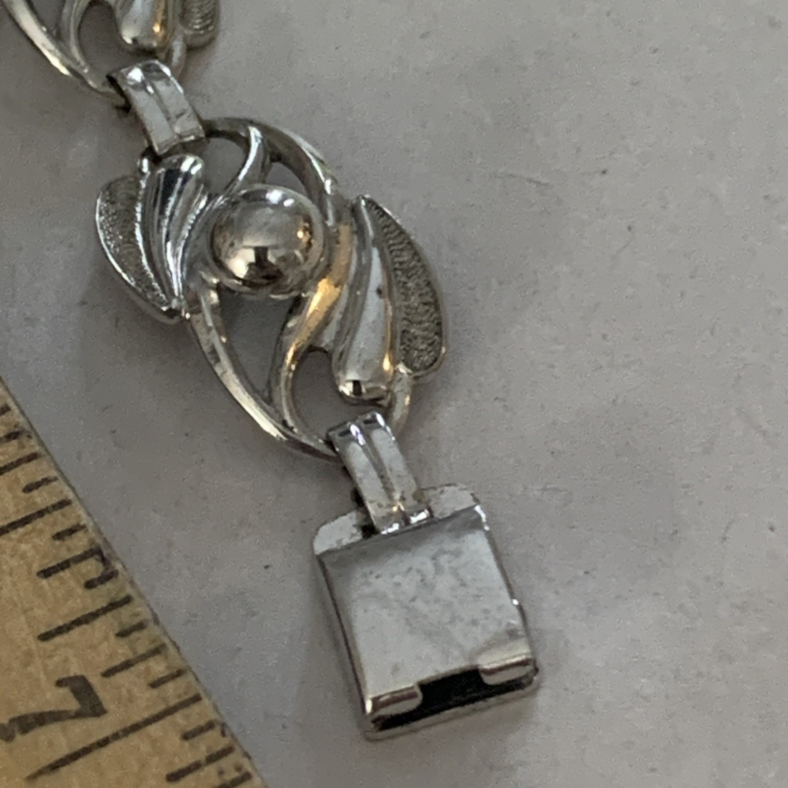 Ca.1960 Ster,bracelet 7” By G&D Co. 17.5 Gr. Great Clasp