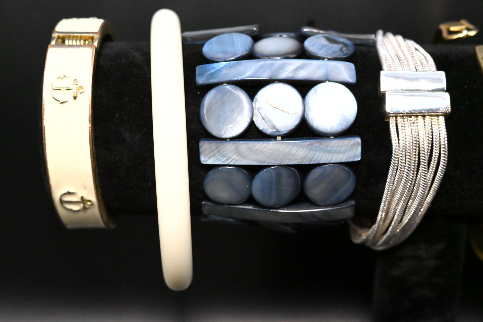 Vintage & Modern Bracelet Lot Mixed Jewelry Accessories Fashion Outfit Accent