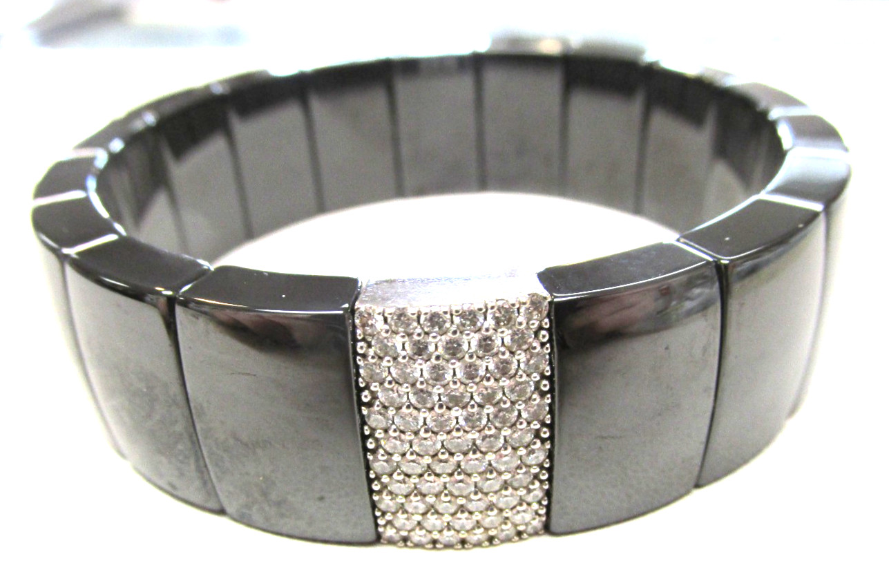 Roberto Demeglio Black Ceramic Expanding Link Bracelet 18k/ Diamonds MAKE OFFER