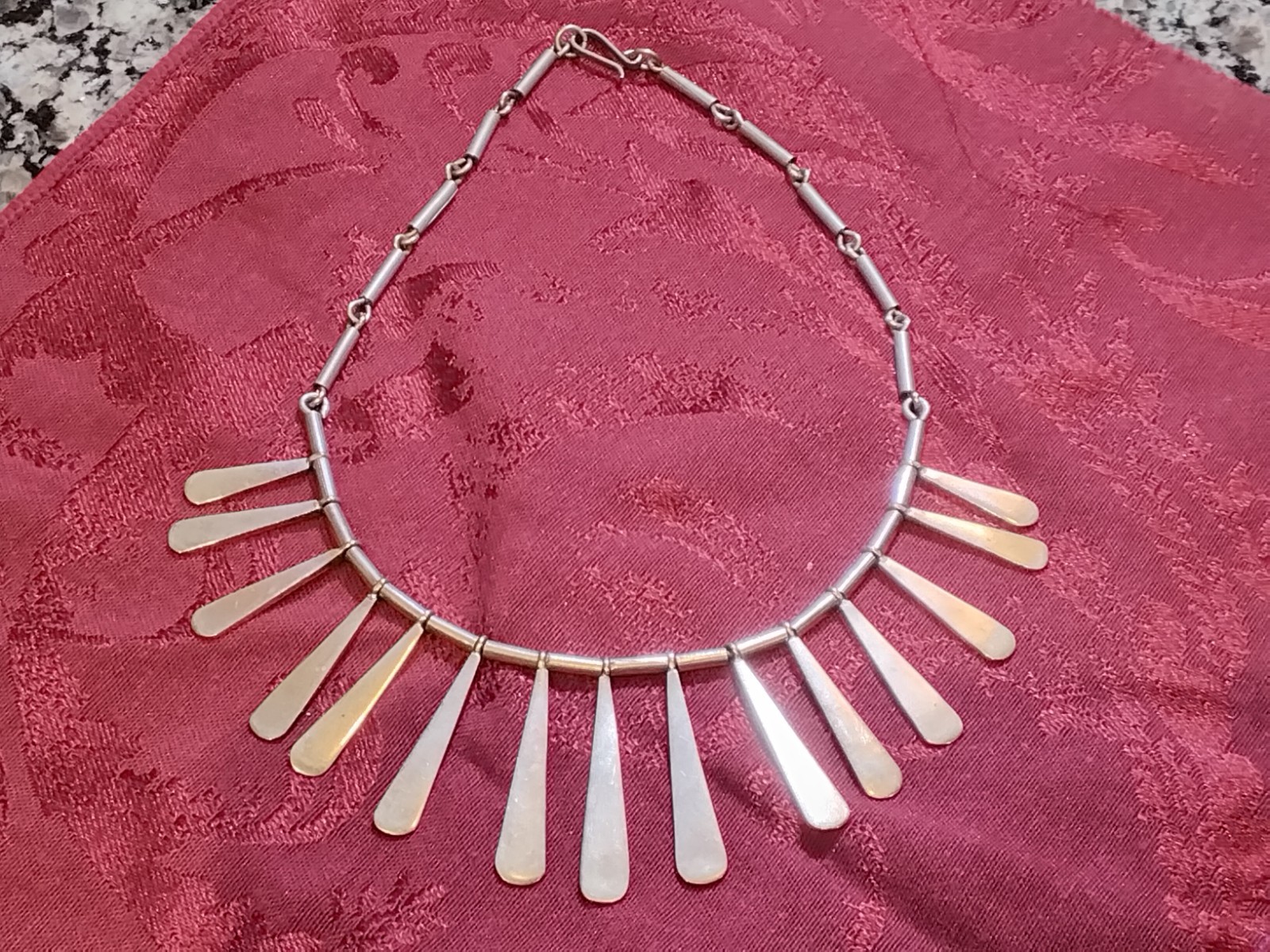 ~ Dazzling Drop Dangle Vintage Choker Statement Necklace ~