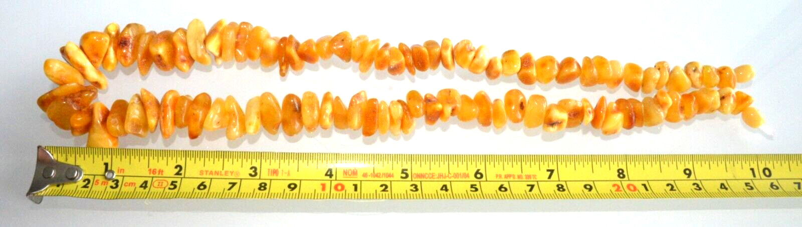 46gr RUSSIAN SOVIET BALTIC AMBER BEAD NECKLACE 琥珀 BRACELET STONE PENDANT EARRING