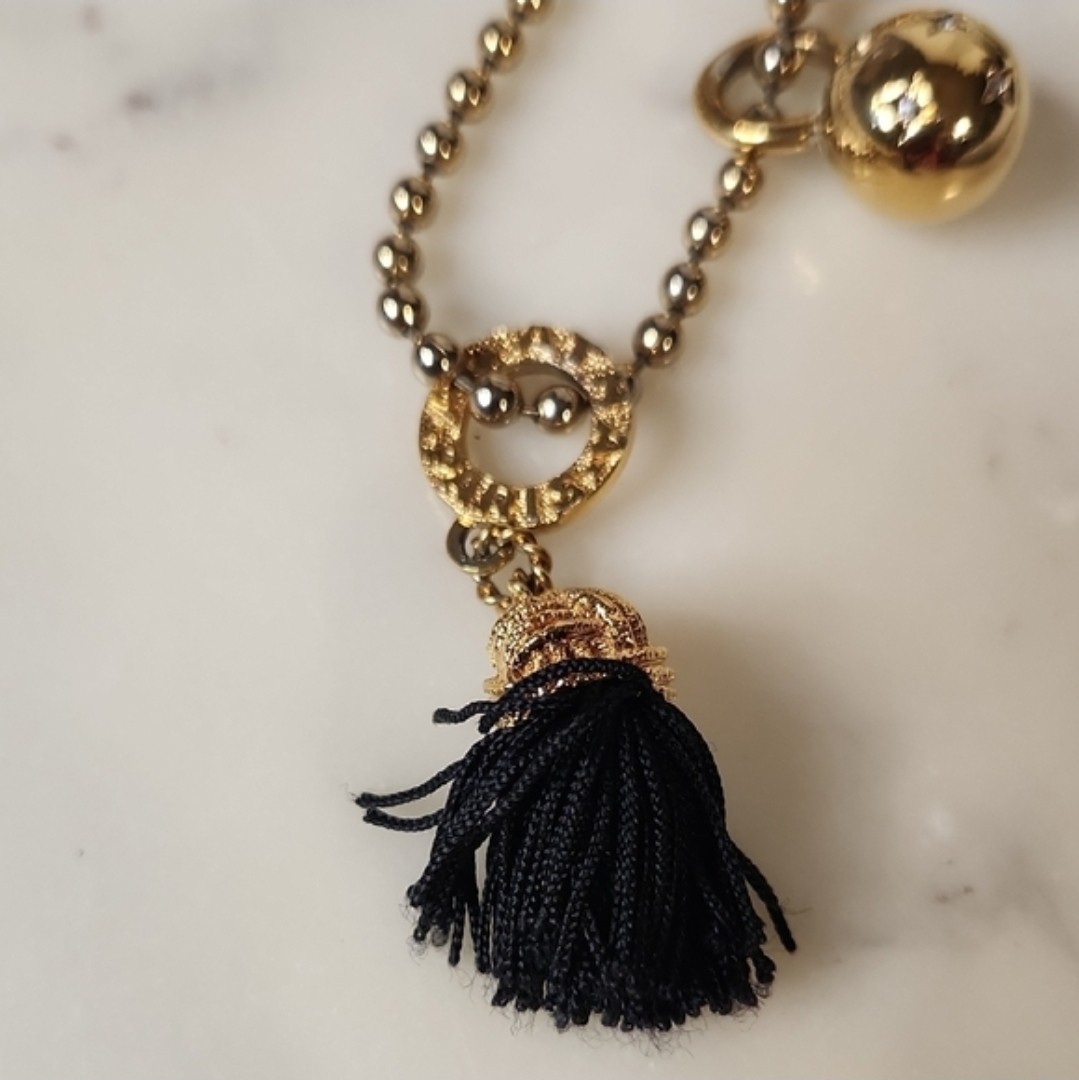 AGATHA PARIS Necklace 4 Charms | Swarovski Crystal Necklace