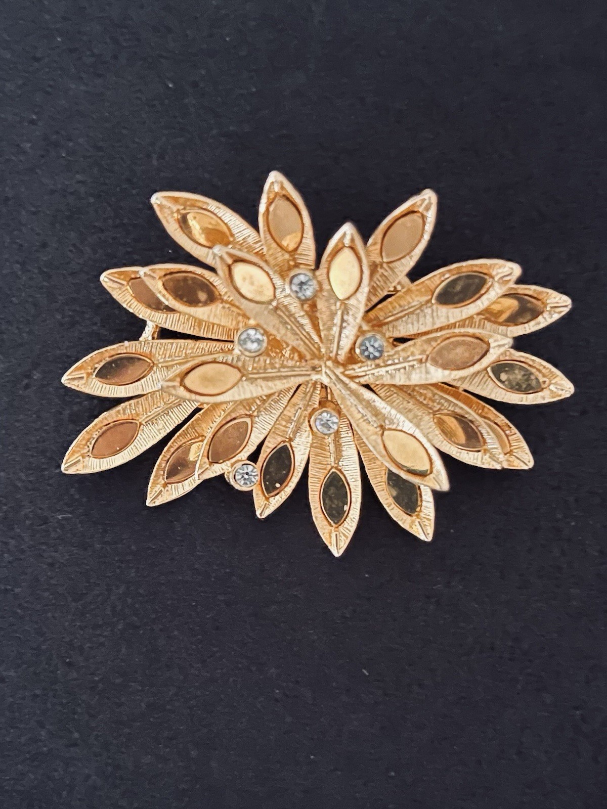 Orena Paris Vintage Gold-tone Brooch