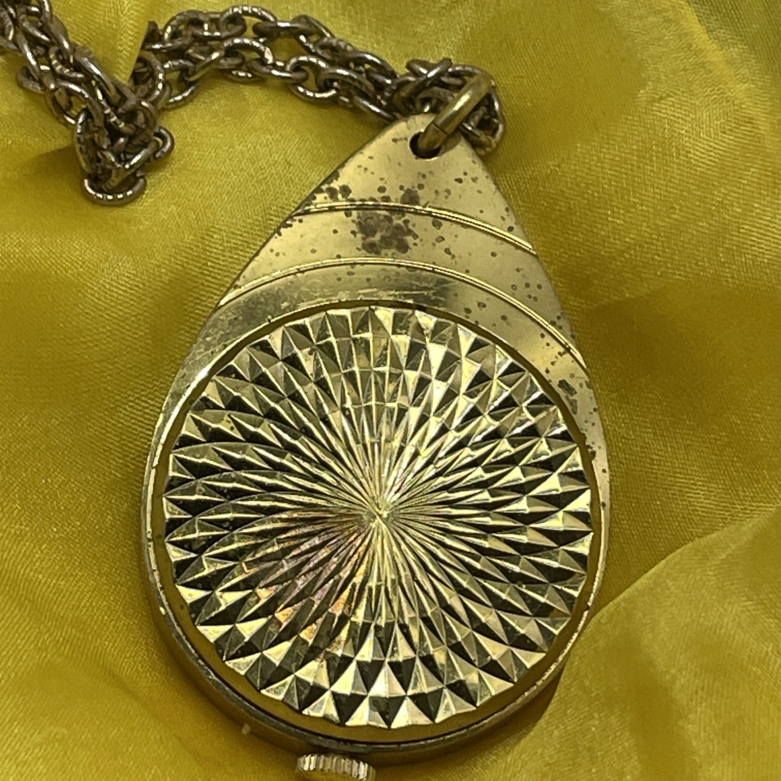 Endura Pendant Windup Necklace Watch – W.German Case~Swiss Movements