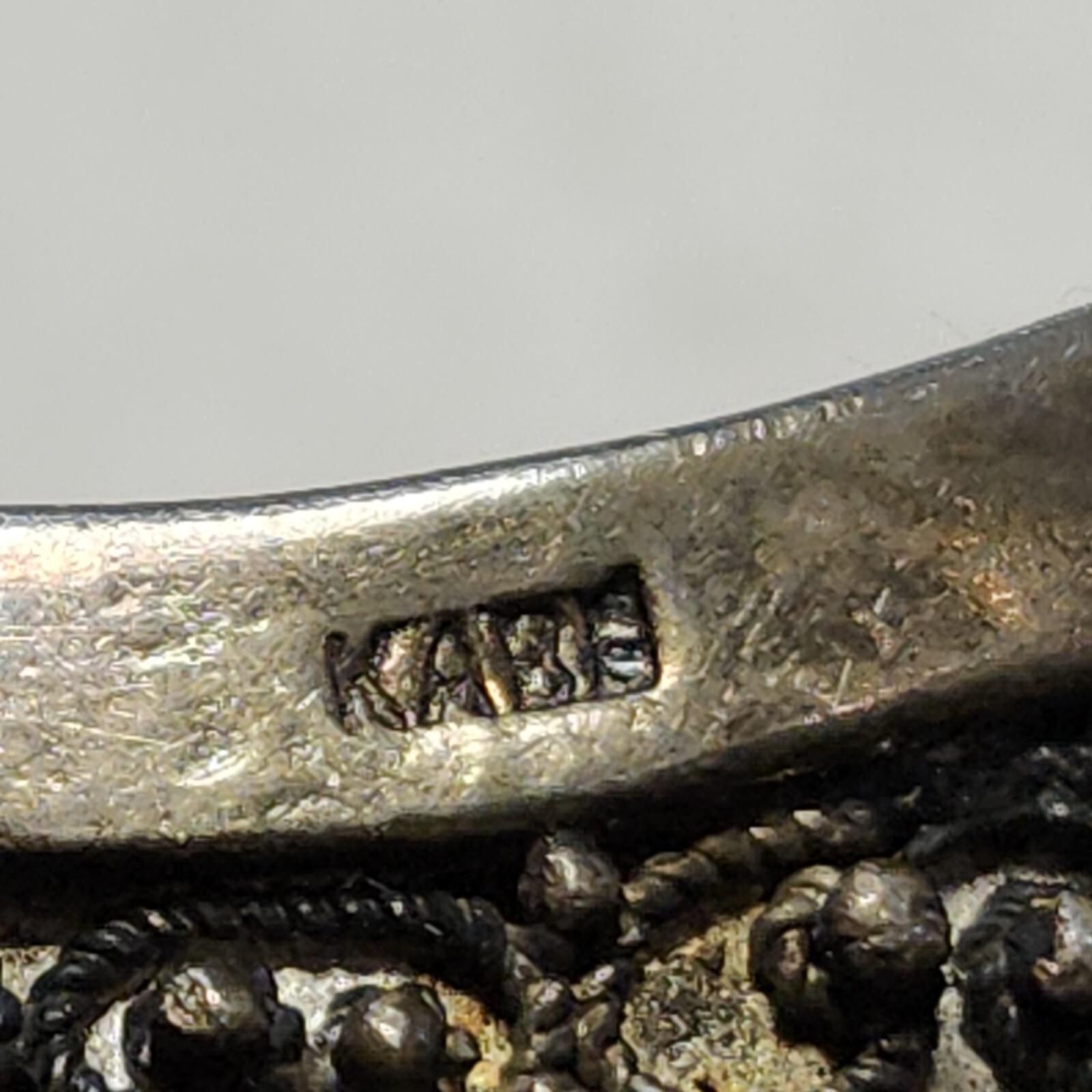 Vintage Berber Bracelet Kabe 850 Silver Morocco