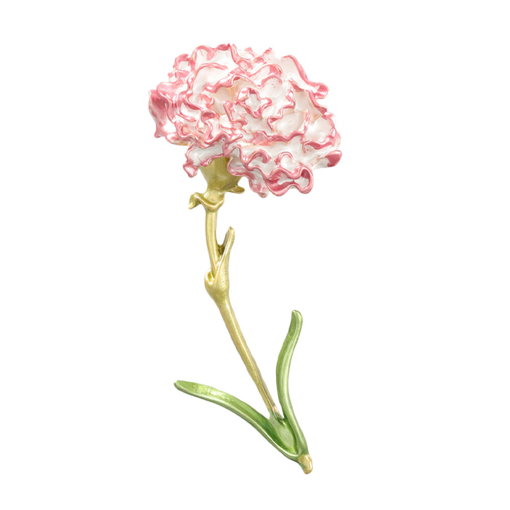 Exquisite Flower Brooch Pin Carnation Lapel Pin Collar Lapel Pin Jewelry