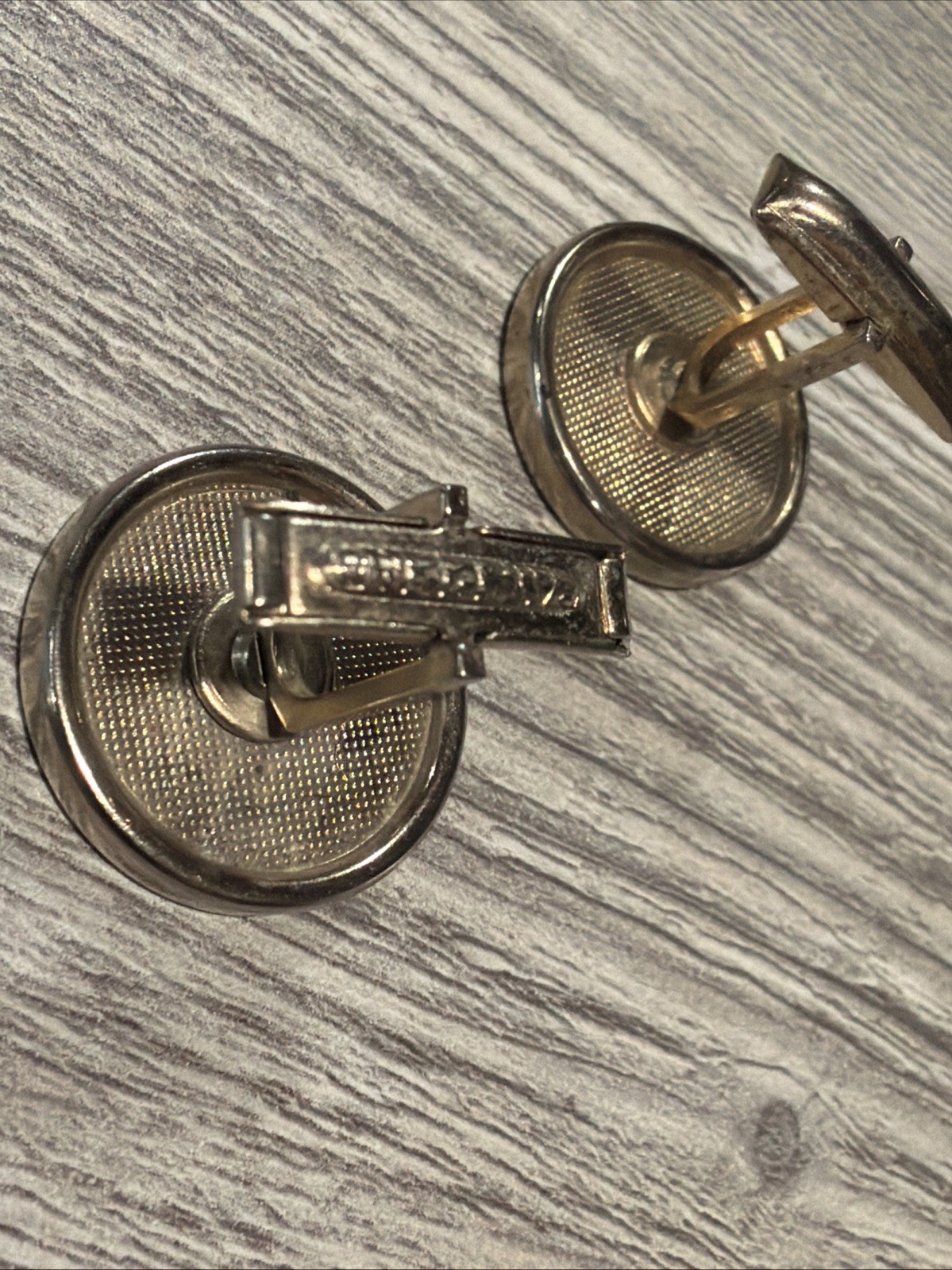 1913 Flat Ground Buffalo Nickel Cuff Links