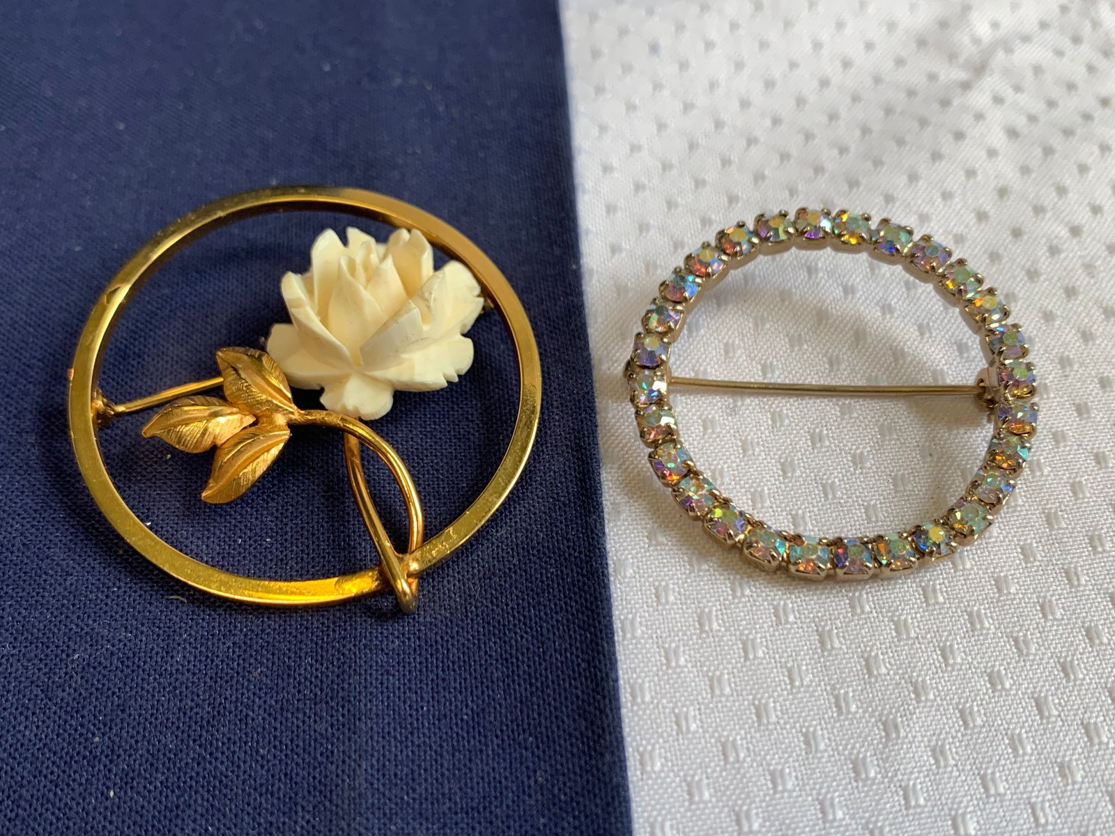 Vtg Brooch Lot DoneGal Barlow Napier Sarah Cov Avon Scatter Pins Costume Jewelry