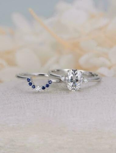 2.50 Ct Diamond Art Deco Antique Vintage Engagement Ring Set 925 Sterling Silver