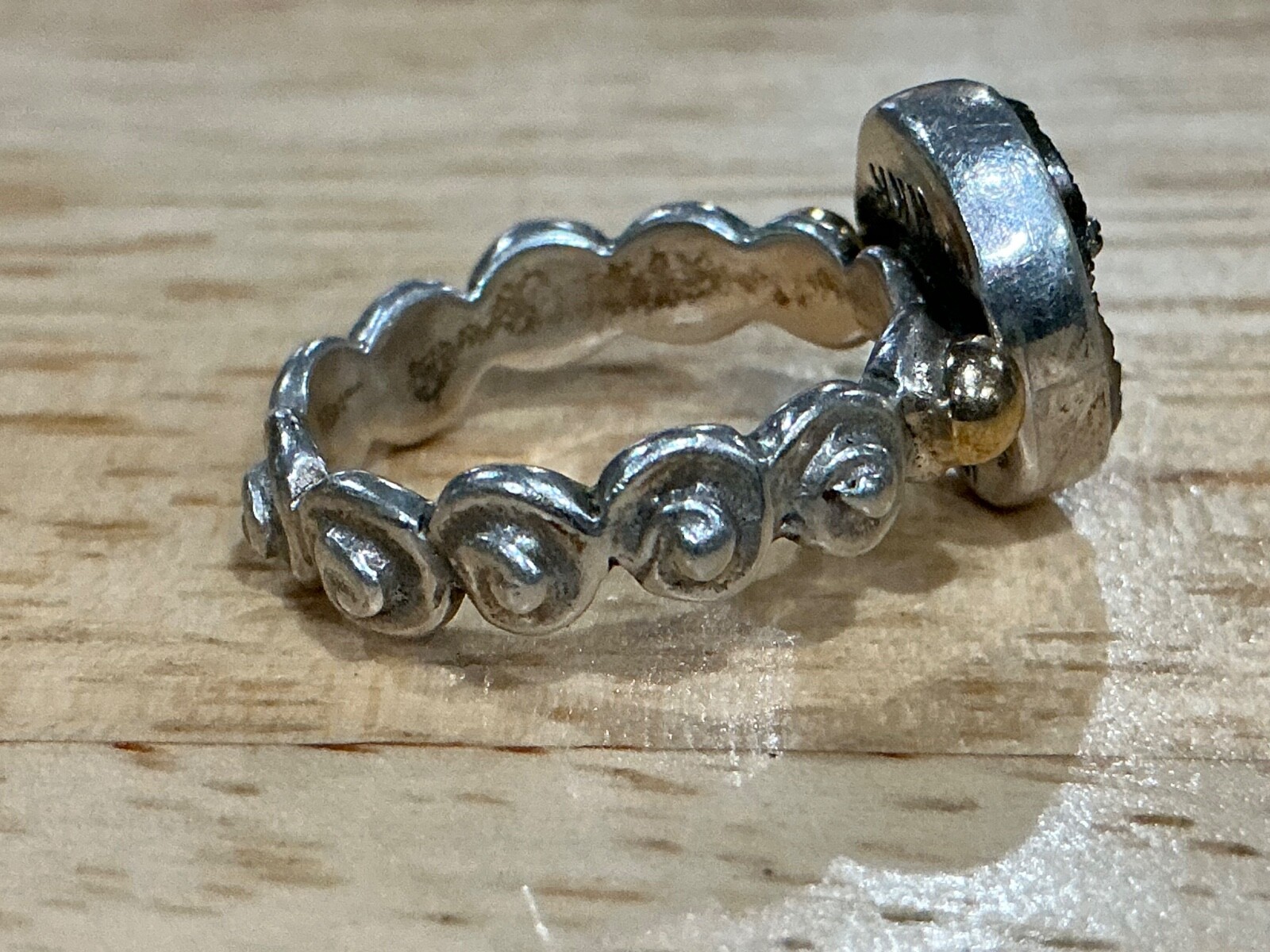 Amy Kahn Russell Ring 18K & 925 Sterling Silver AKR