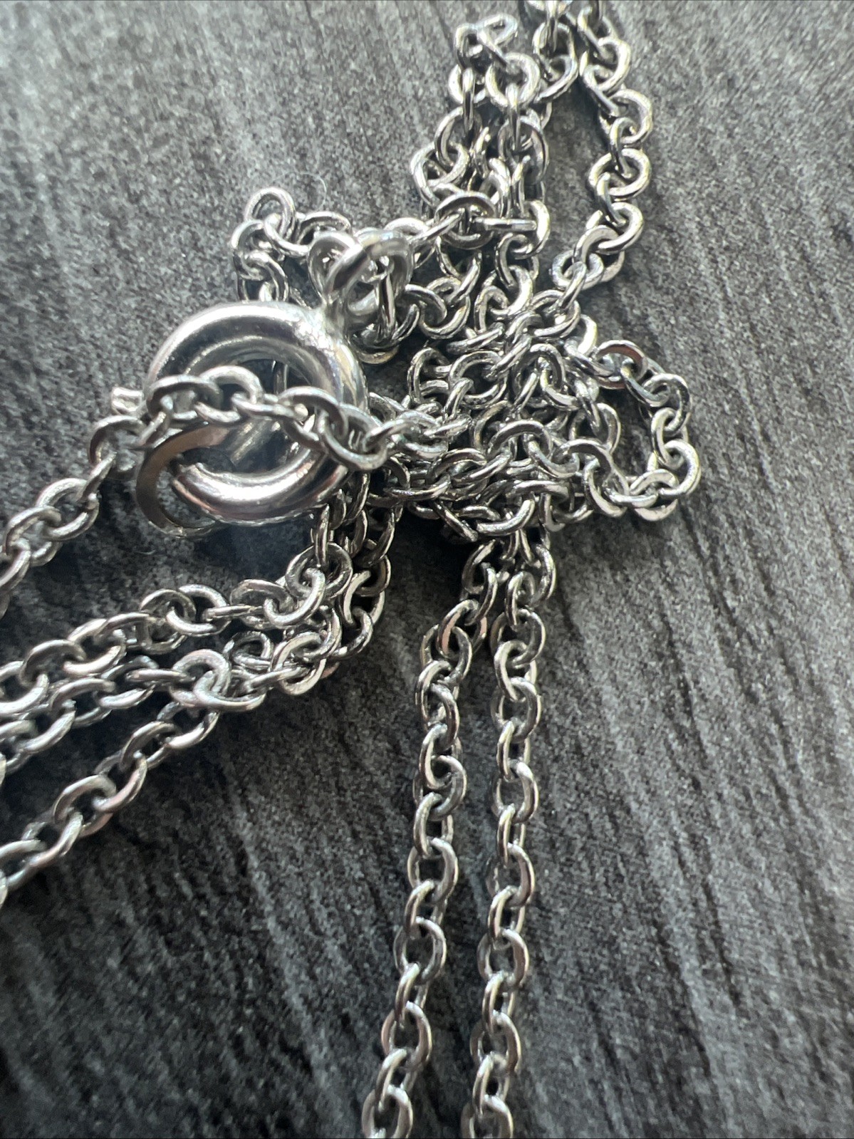 Vintage Signed CW Sterling Silver 925 Amethyst Marcasite Cross Pendant Necklace