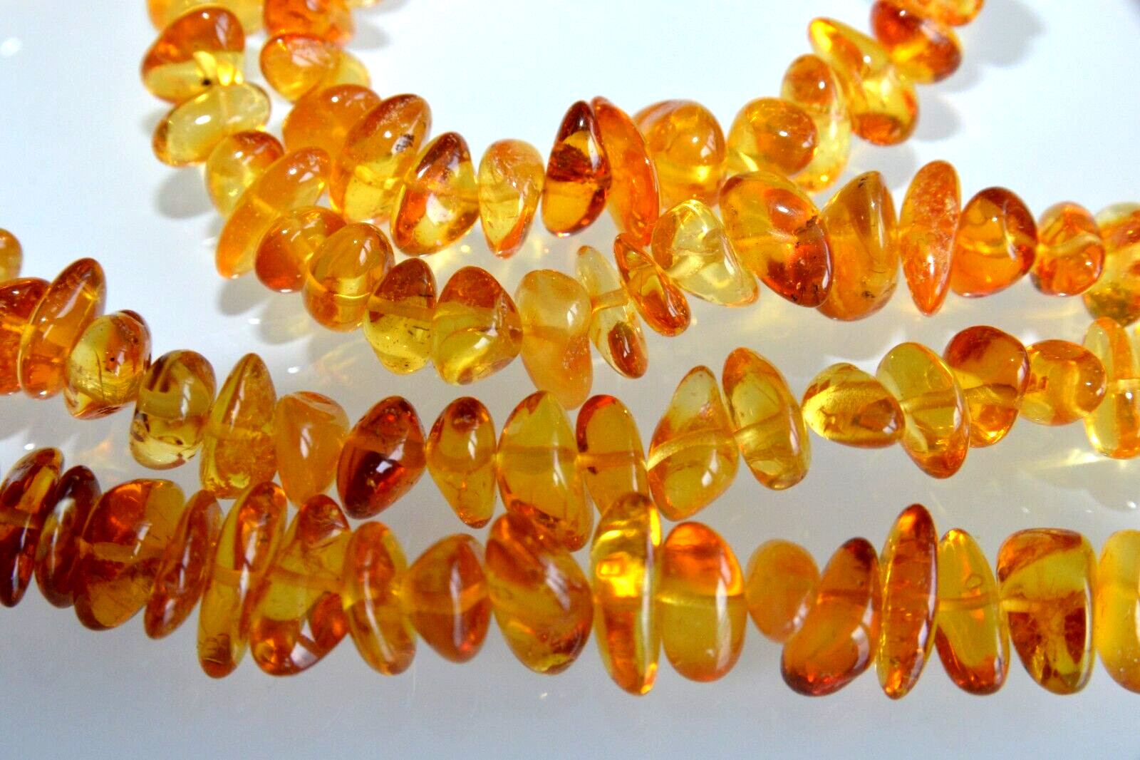 ✅135 cm=54gr RUSSIAN SOVIET BALTIC AMBER BEAD NECKLACE 琥珀 BRACELET STONE PENDANT
