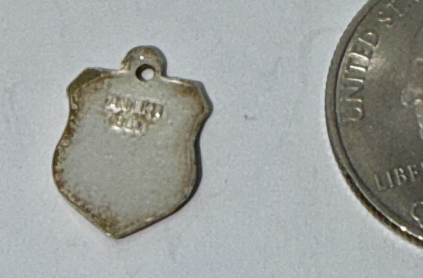 Vintage Tangier (Tanger) Morocco Coat of Arms Shield Bracelet Charm