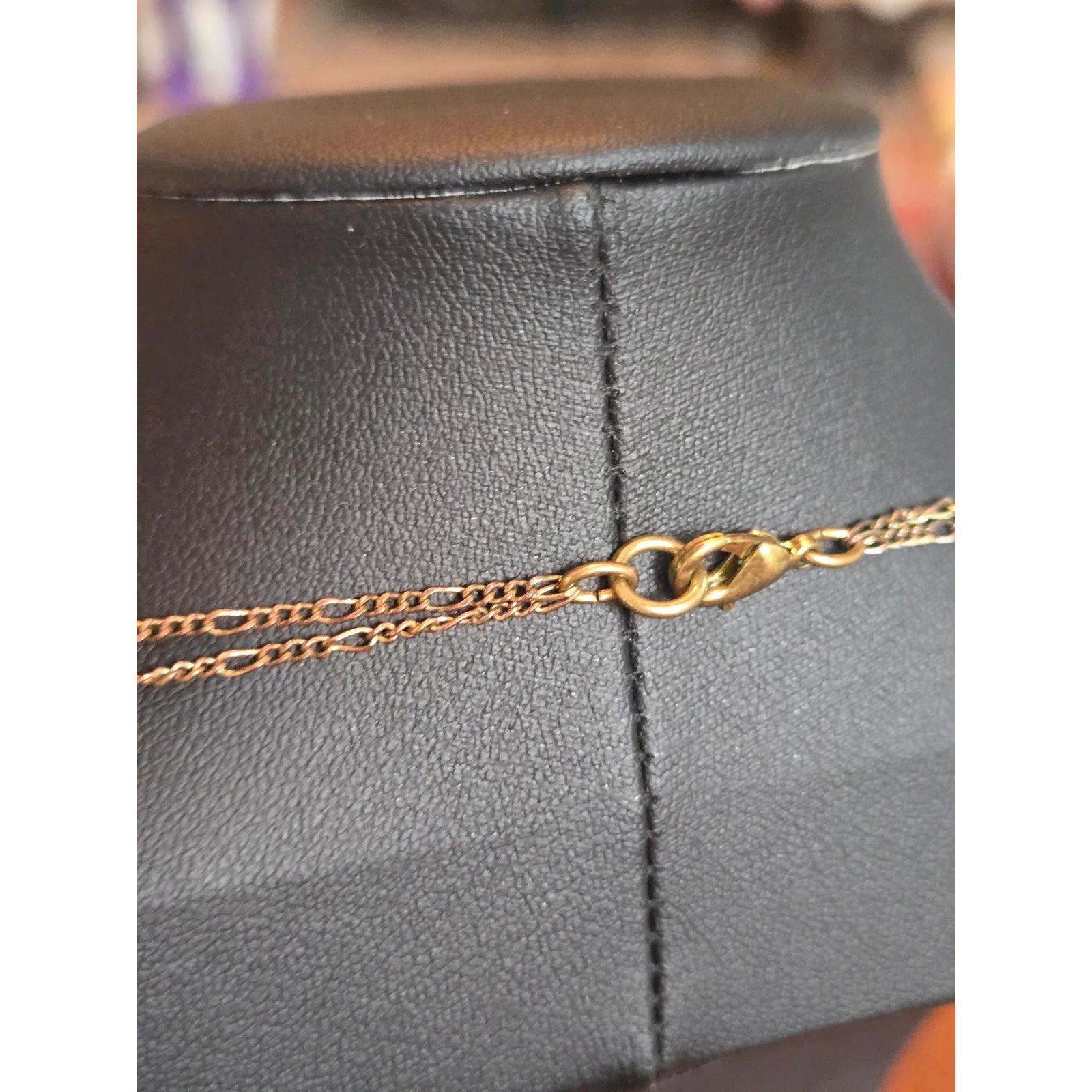 Coldwater Creek Necklace Filagree Station Necklace Vintage 34″in