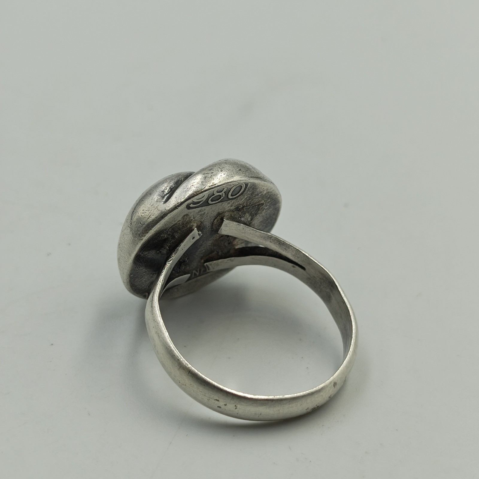 Vintage 980 Silver Ring Size 6.5 Made In Mexico
